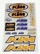 THICK KTM STICKER KIT
