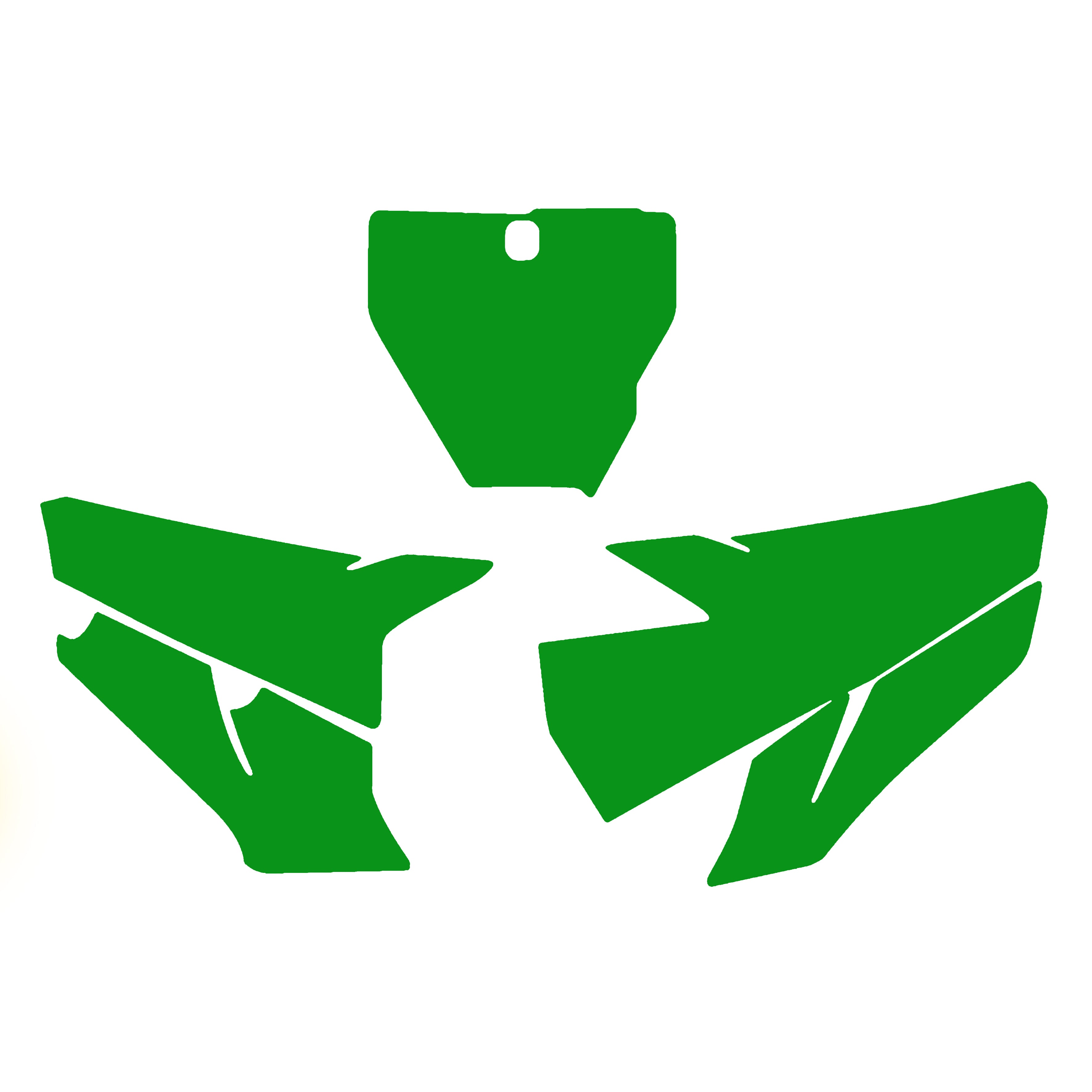 2019-20 TC/FC HUSQVARNA BACKGROUNDS, GREEN BLACKBIRD 3626/30