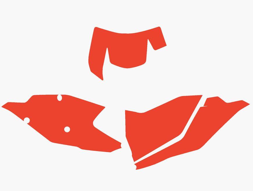 KTM EXC 17-19 BACKGROUNDS RED, BLACKBIRD 3526/60