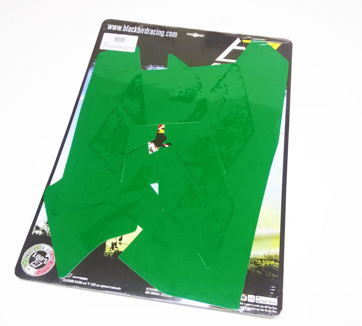 HUSQ TE/FE 2020-23 PRE CUT, BLACKBIRD 3627/30 GREEN, NUMBER BOARD BACKGROUNDS