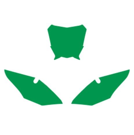 GASGAS MC 2021-2022 PRE CUT, BLACKBIRD 3910/30 GREEN, NUMBER BOARD BACKGROUNDS