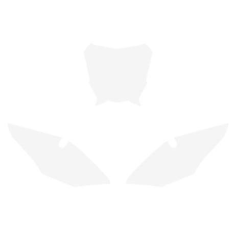 GASGAS MC 2021-2022 PRE CUT, BLACKBIRD 3910/10 WHITE, NUMBER BOARD BACKGROUNDS