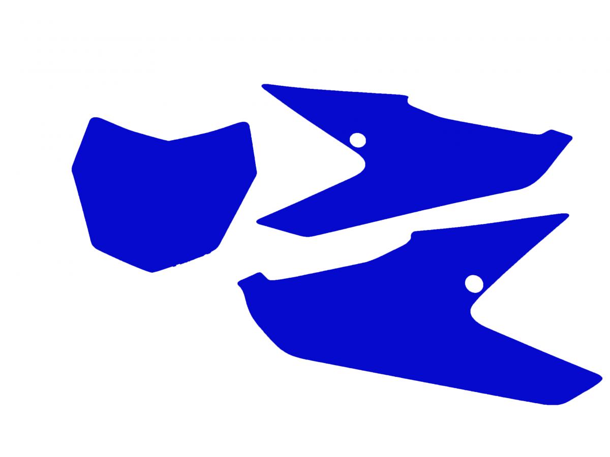 FANTIC XX 2021-22 PRE CUTS, BLACKBIRD 3F00/70 BLUE, NUMBER BOARD BACKGROUNDS