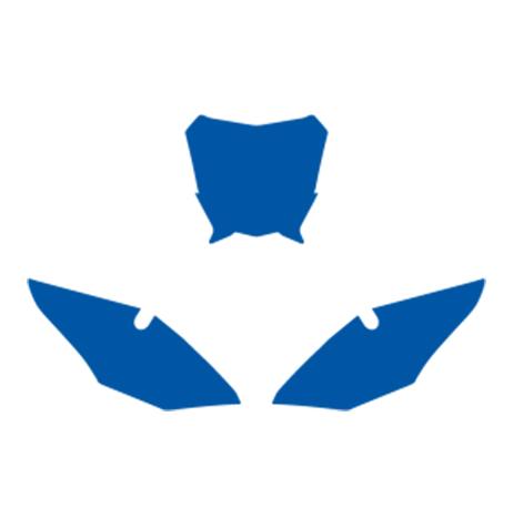 GASGAS 2-STROKE EC 2021-2022 PRE CUTS, BLACKBIRD 3911/70 BLUE, NUMBER BOARD BACKGROUNDS