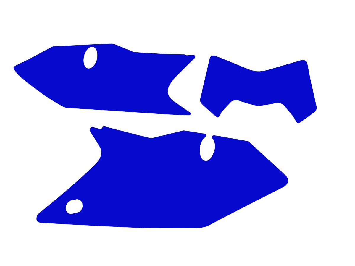 FANTIC XEF 2022-2025 PRE CUTS, BLACKBIRD 3F04/70 BLUE, NUMBER BOARD BACKGROUNDS