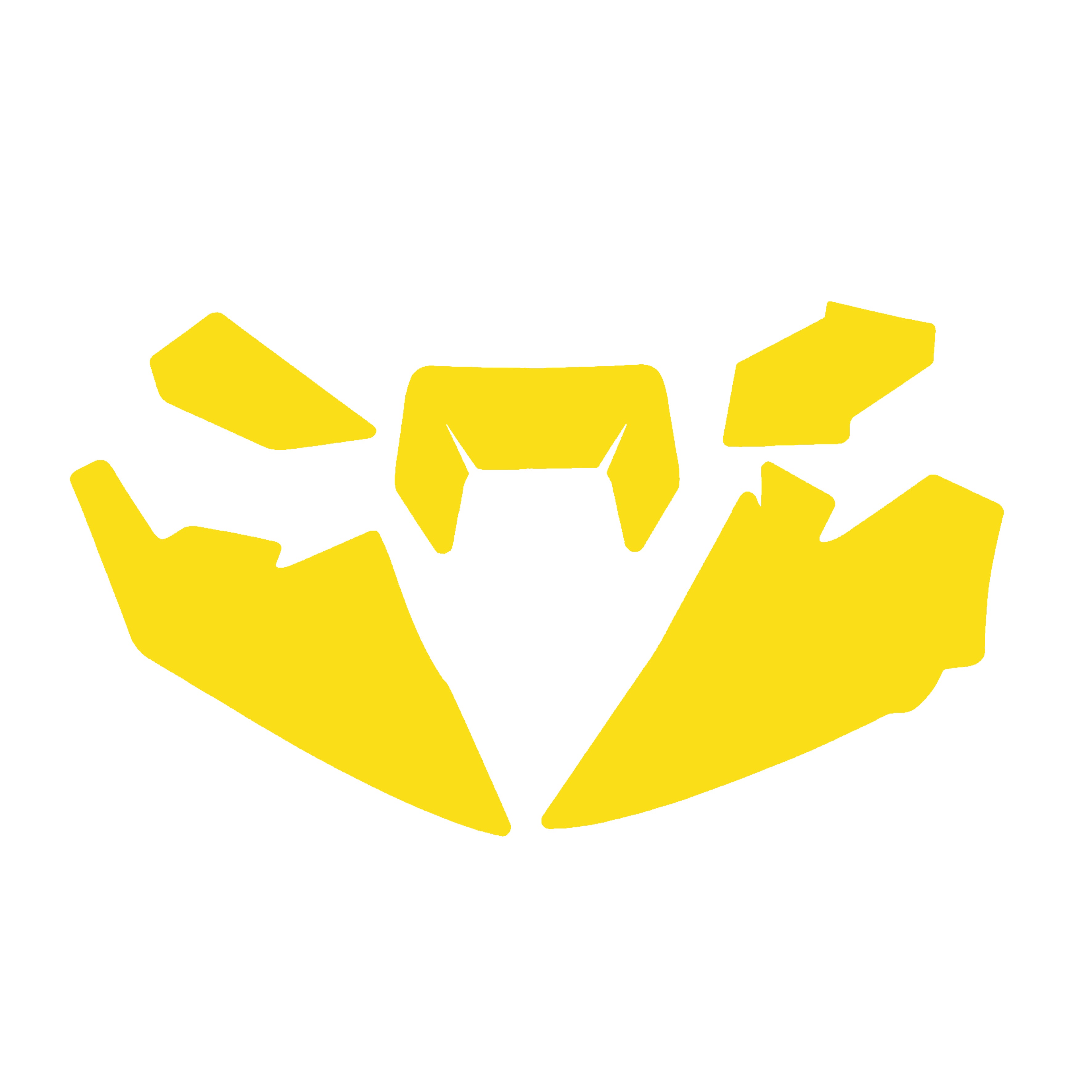 HUSQ TE/FE 2024 PRE CUT, BLACKBIRD 3629/40 YELLOW, NUMBER BOARD BACKGROUNDS