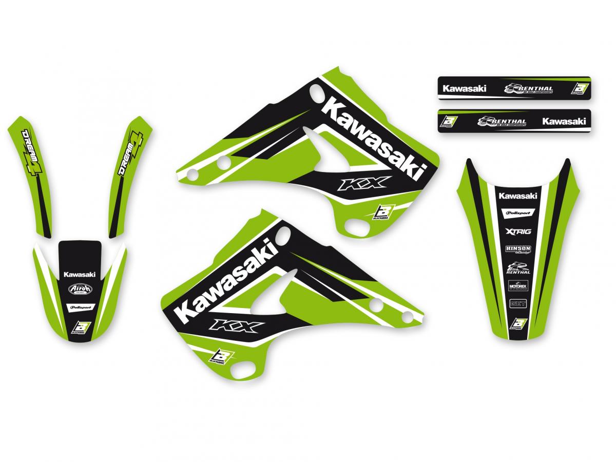 03-08 KX125/250 DREAM 4, BLACKBIRD 8408N KAWASAKI