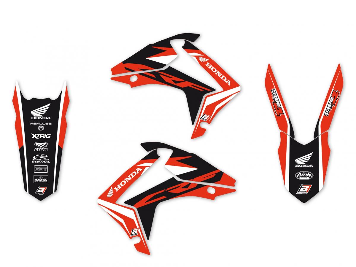 CRF250 CRF450 13-16 DREAM 4, BLACKBIRD 8145N HONDA