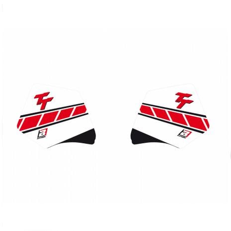 83-92 TT600 BLACKBIRD RED, GRAPHIC KIT DREAM 2201E/01