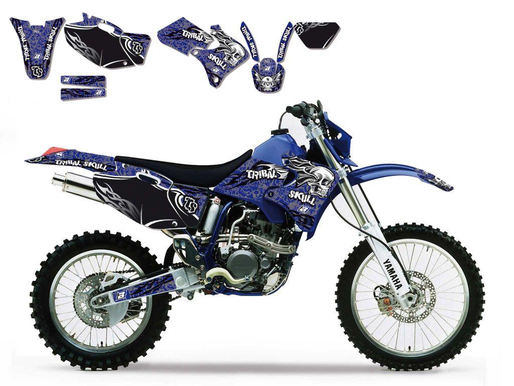 N.L.A OFFER 50-023.B.DREAM3, 98-02 WRF400/426 TRIBAL SKULL2, BLACKBIRD GRAPHIC KIT 2227B