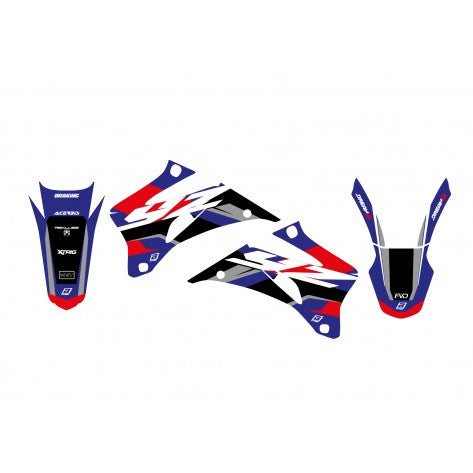 06-09 YZF250/450 DREAM-5, BLACKBIRD DECAL KIT 2228AB