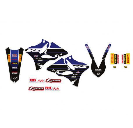 02-14 YZ YAM FACTORY RACING, BLACKBIRD 2231R10 GRAPHIC