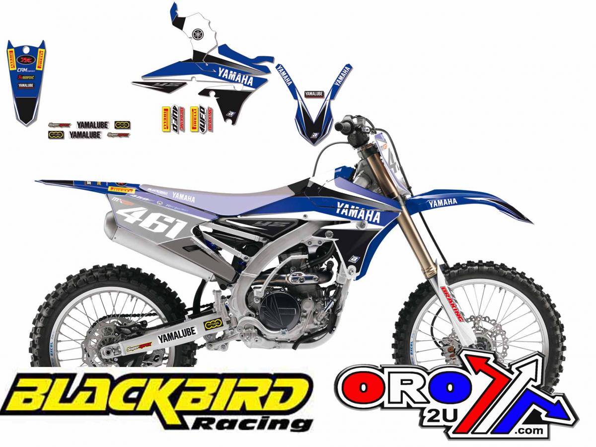 14-17 YZF YAM FACTORY RACING, BLACKBIRD 2243R6 GRAPHIC KIT