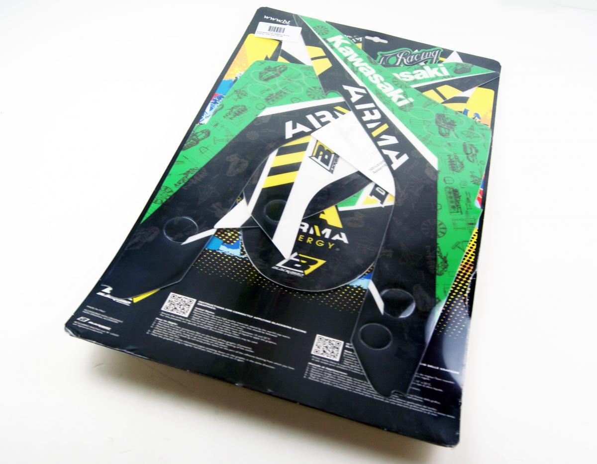 06-08 KXF450 ARMA ENERGY, BLACKBIRD DECAL KIT 2415F, 50-221.2415F