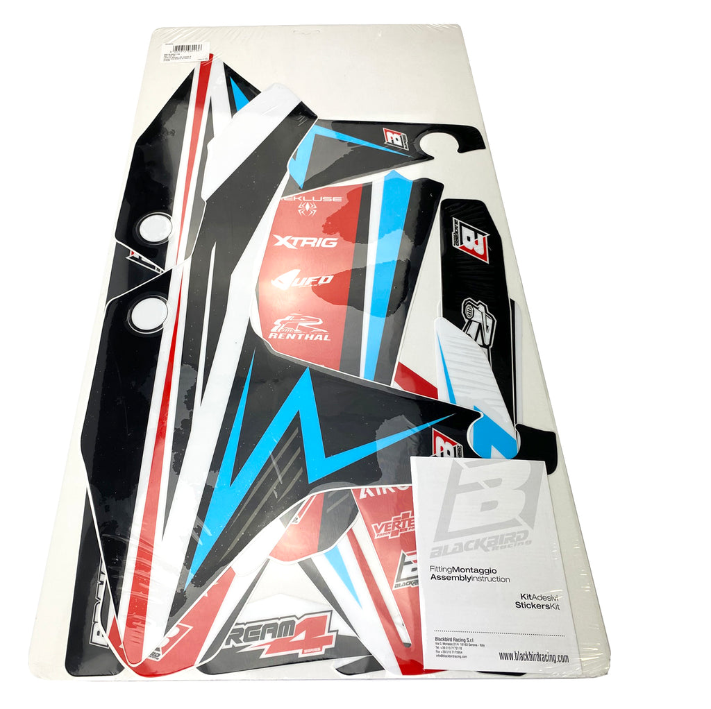2024-25 FANTIC 450 XXF DREAM 4, BLACKBIRD DECAL KIT, 2F03N
