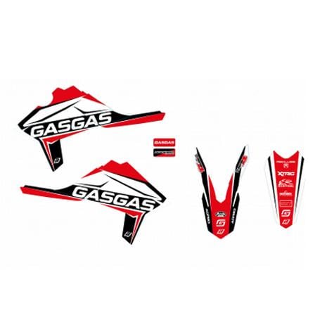 12-17 EC/ECF GAS GAS DREAM-4, BLACKBIRD DECAL KIT 2906N