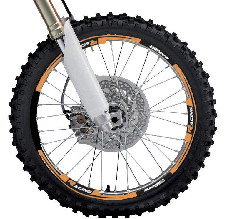 WING RIM STICKER ORANGE, BLACKBIRD 5088/90