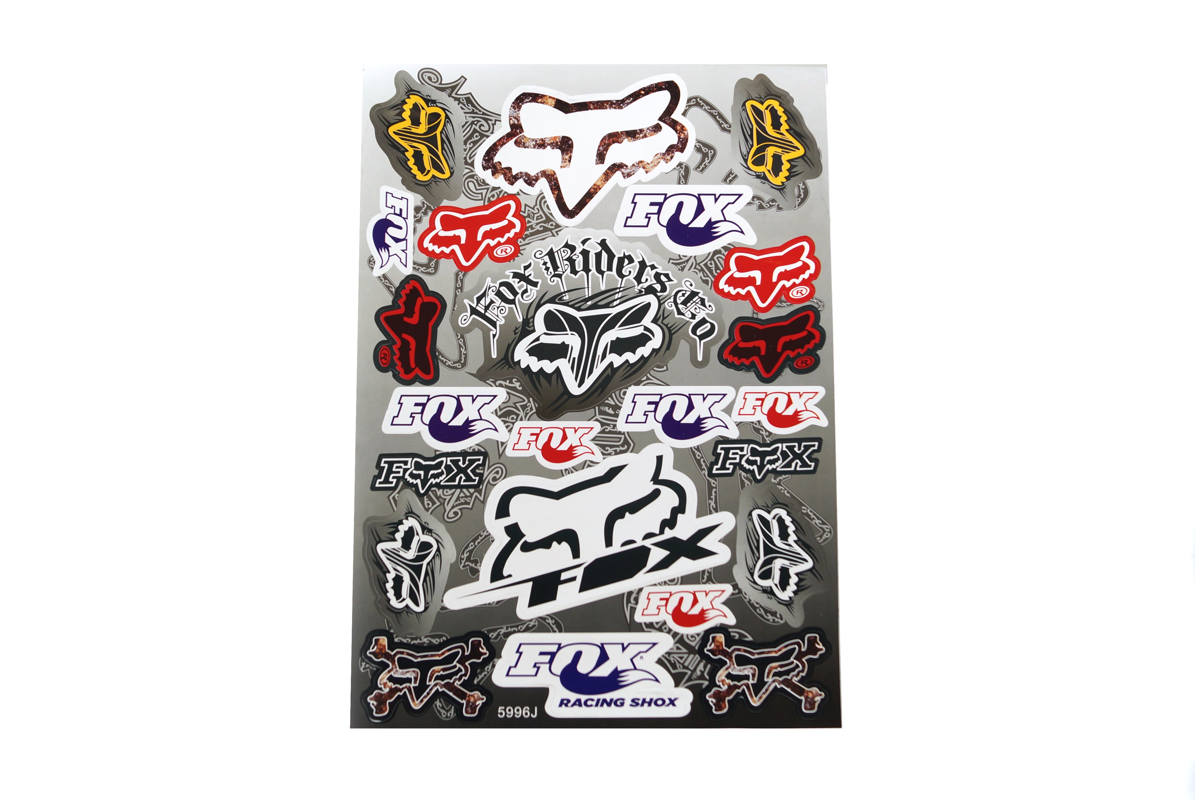 STICKER SHEET FOX 22x31cm 51-321.EA