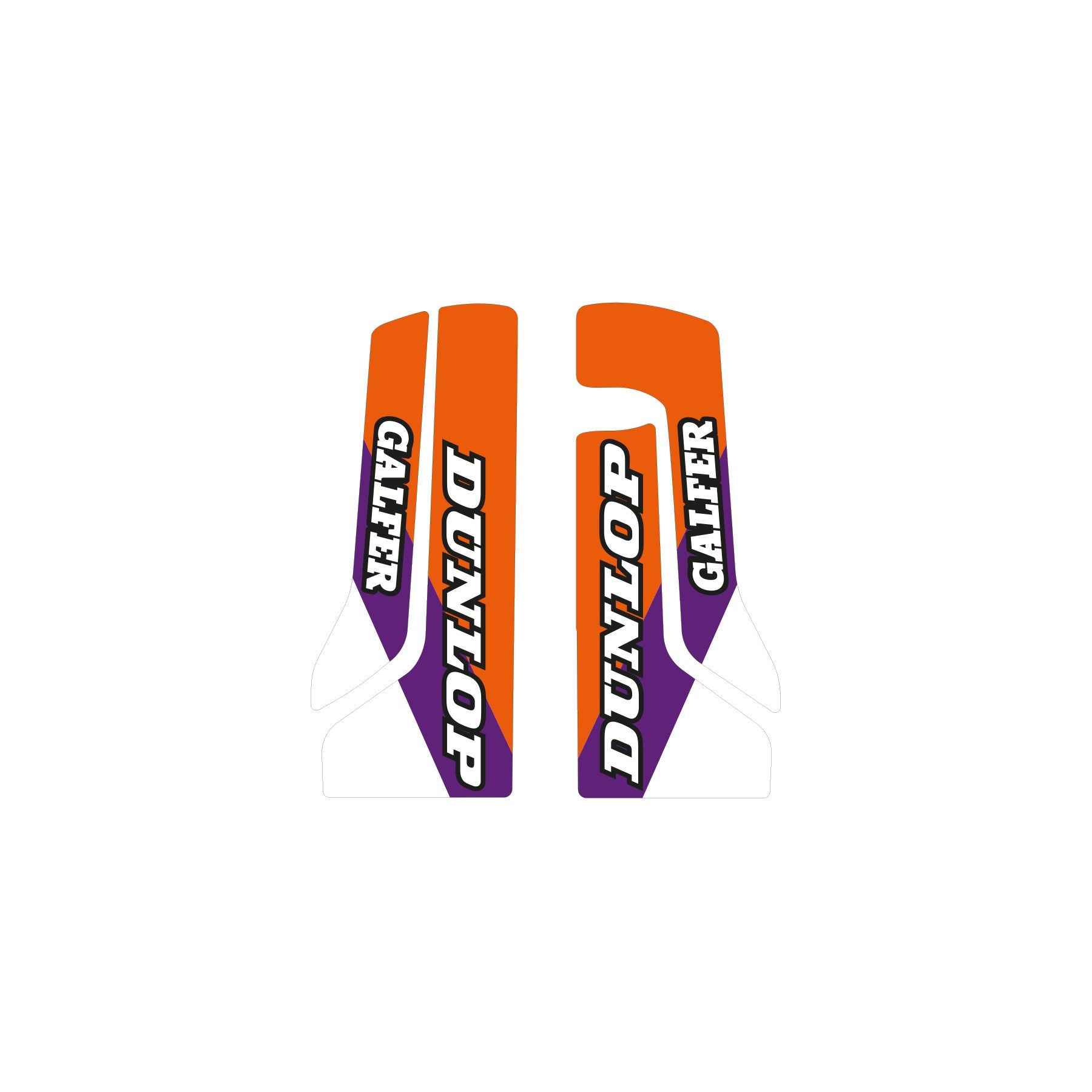 23-25 SX/SXF 24-25 EXC KTM FORK DECALS, BLACKBIRD 5538AB