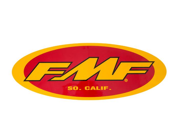 FMF 23 OVAL STICKER 010594