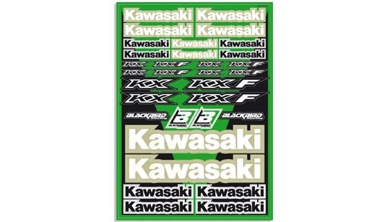 UNIVERSAL KIT KAWASAKI, BLACKBIRD 5430 STICKER SHEET