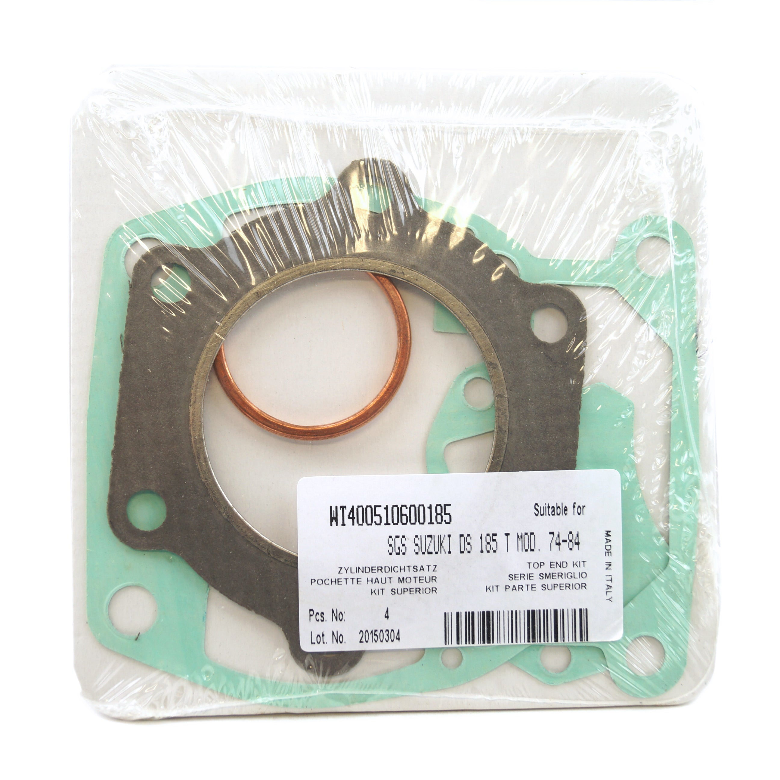 TOP END GASKET SET SUZUKI DS/TS 185 77-84, ATHENA P400510600185