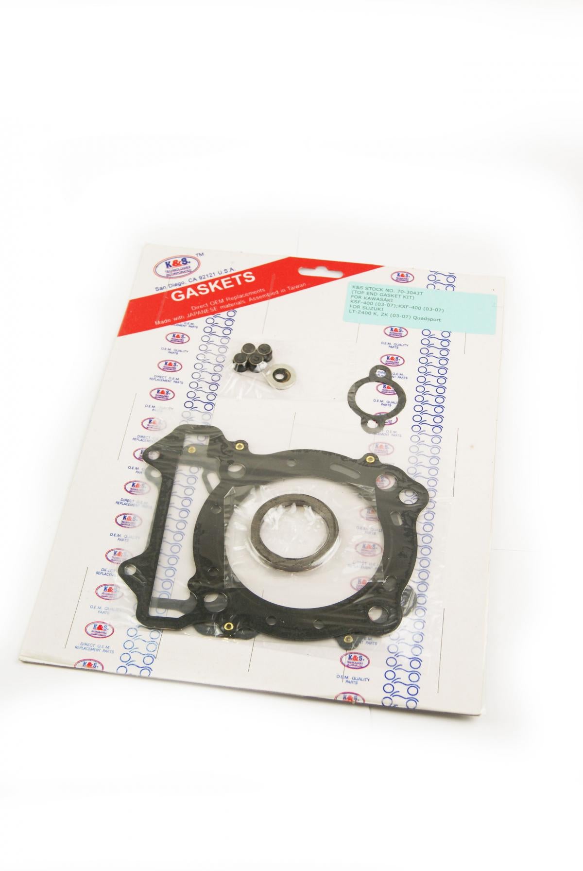 GASKET TOP SET 03-06 DRZ/KLX, KS70-3043T