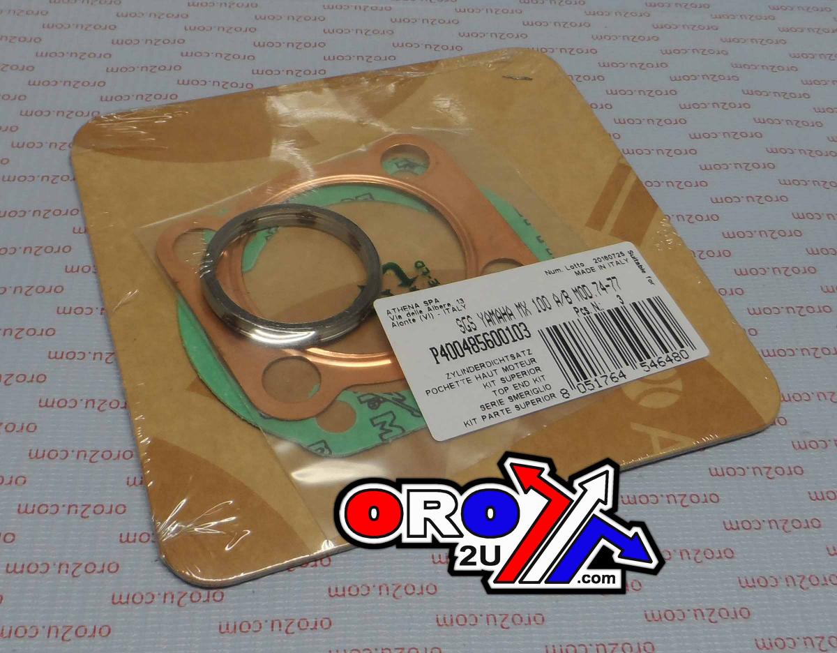 TOP END GASKET SET YAMAHA DT/MX 100 74-93, ATHEAN P400485600103
