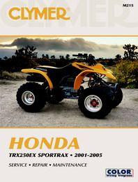 MANUAL TRX250EX 01-05 CLYMER