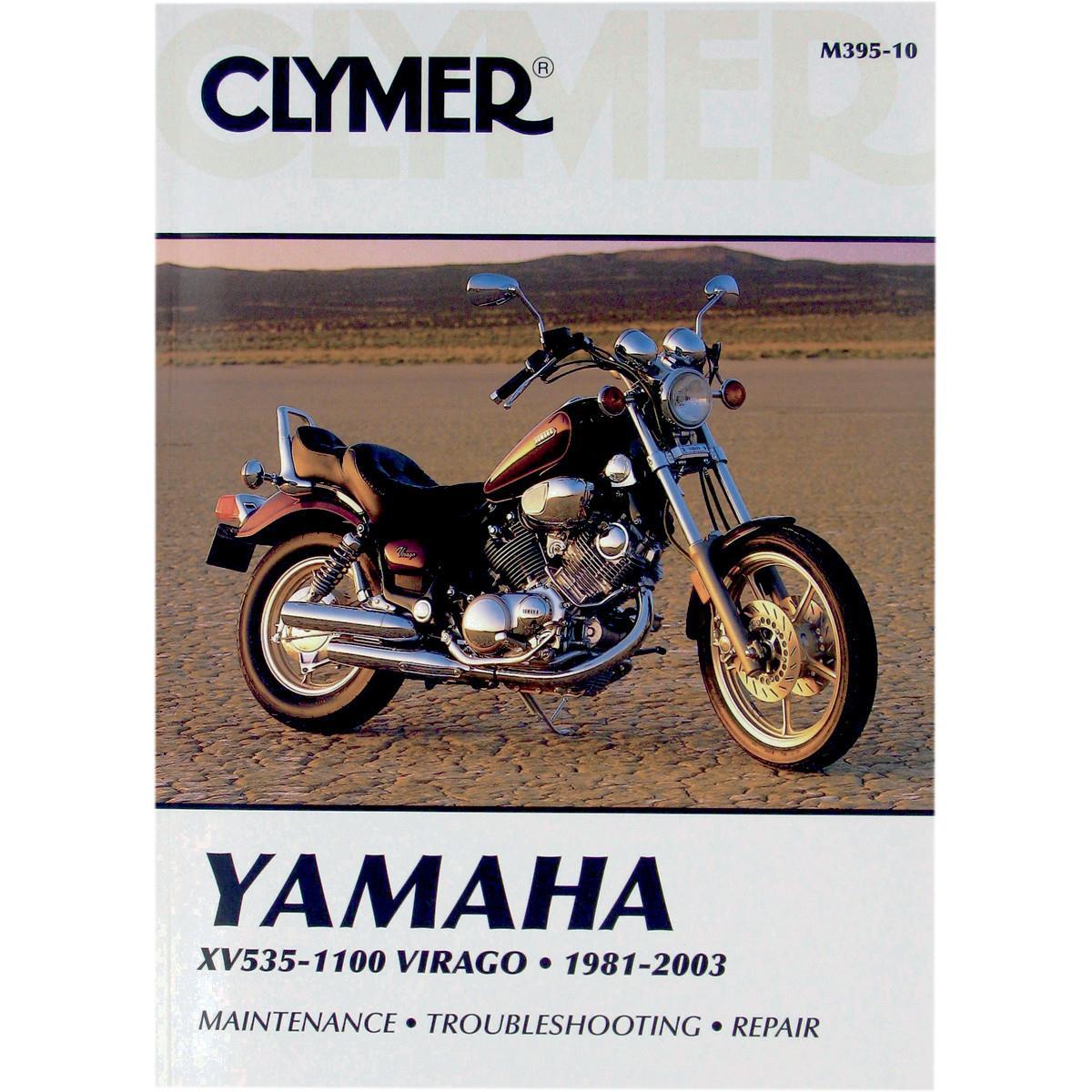 MANUAL XV535-1100 Virago 81-03, CLYMER M395 REPAIR YAMAHA