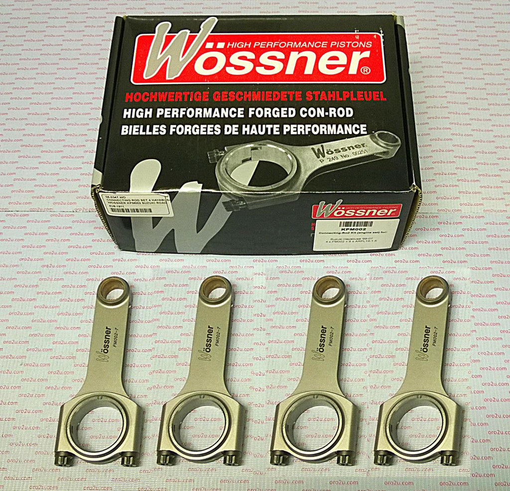 CONNECTING ROD SET 4 1300 HAYABUSA, WOSSNER KCRM002H SUZUKI ROAD