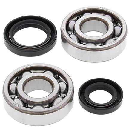 CRANKSHAFT BEARING & SEAL KIT, ALLBALLS 24-1075 CR125R 80-86