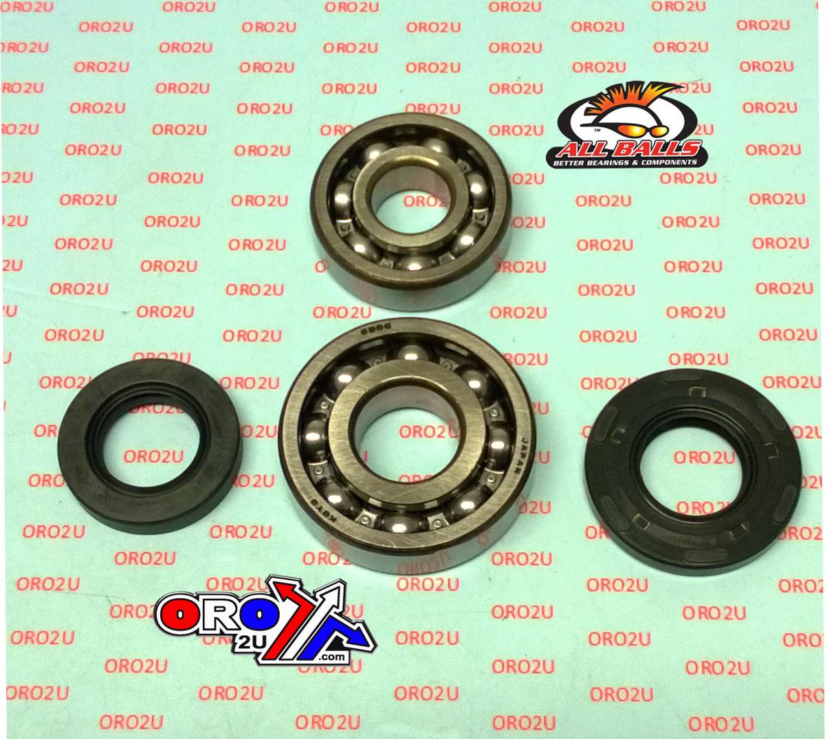 CRANKSHAFT BEARING & SEAL KIT, ALLBALLS 24-1082