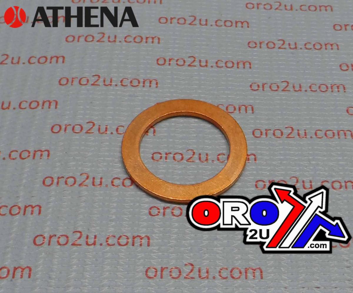 EXHAUST GASKET 19.2x27x1.5 APRILIA PIAGGIO 50 08-18, ATHENA M700119227015 COPPER