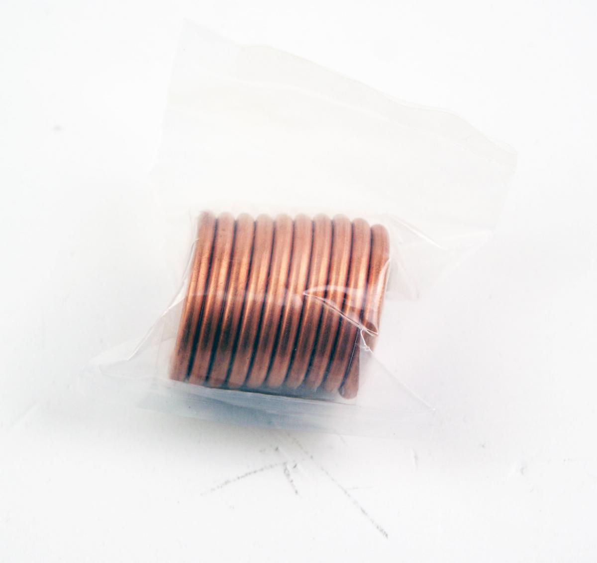 EXHAUST GASKET 30x38x4 COPPER, 18291-KK0-003, 18291-KZ1-670, 110610322