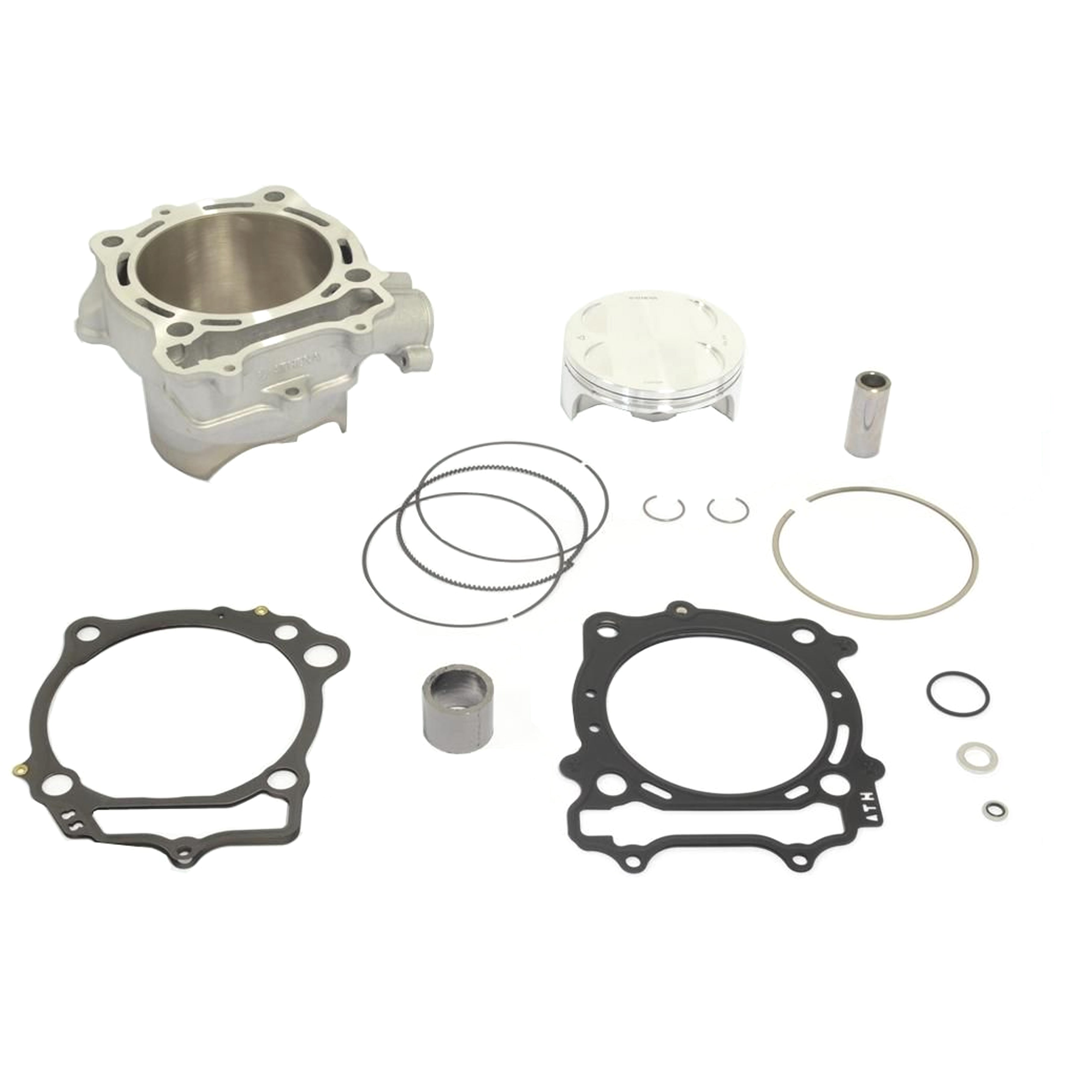 CYLINDER FULL KIT 100MM SUZUKI RM-Z 450 08-12, ATHENA P400510100016 FOR 490CC BIG BORE, (Piston included)