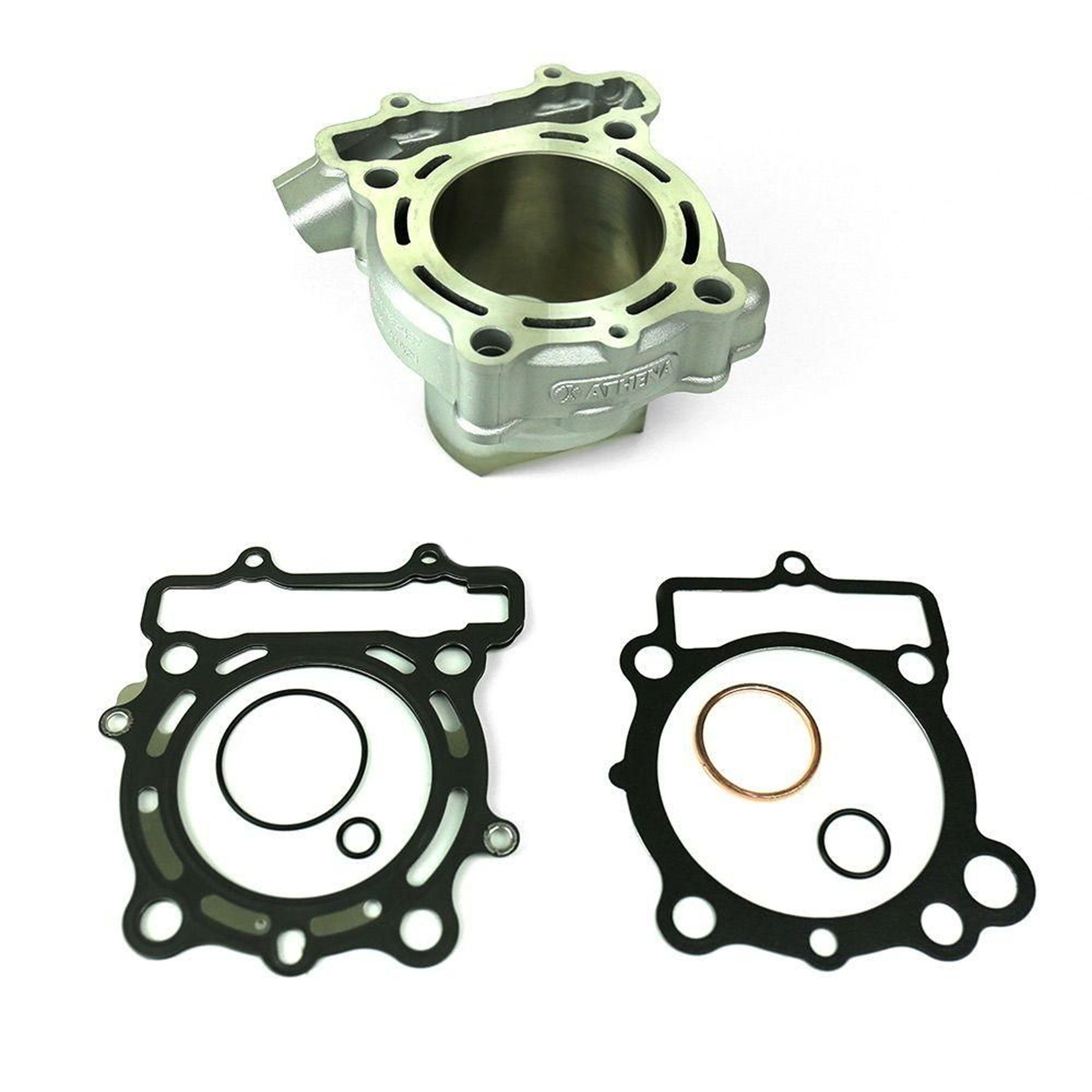 CYLINDER KIT 77MM KAWASAKI KX 250 17-19, ATHENA EC250-024 STD BORE, (Piston not included)