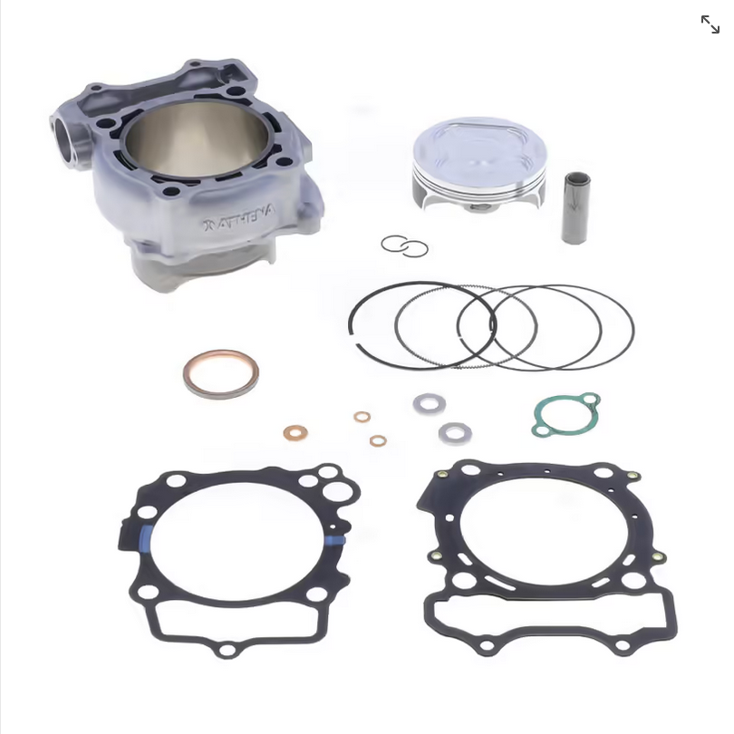 CYLINDER FULL KIT 85mm YAMAHA YZ 250F 19-20, ATHENA P400485100073 304CC BIG BORE, (Piston included)