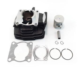 CYLINDER & PISTON + Gaskets DT125 56mm 2A6-11311-00-00 YAMAHA TRAIL BIKE / 4 STUD HEAD