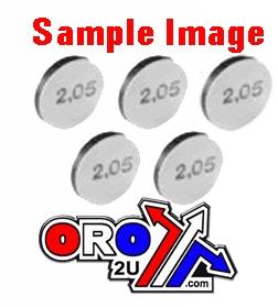 VALVE SHIM 2.30 13mm PK/5 K&L 13-7685