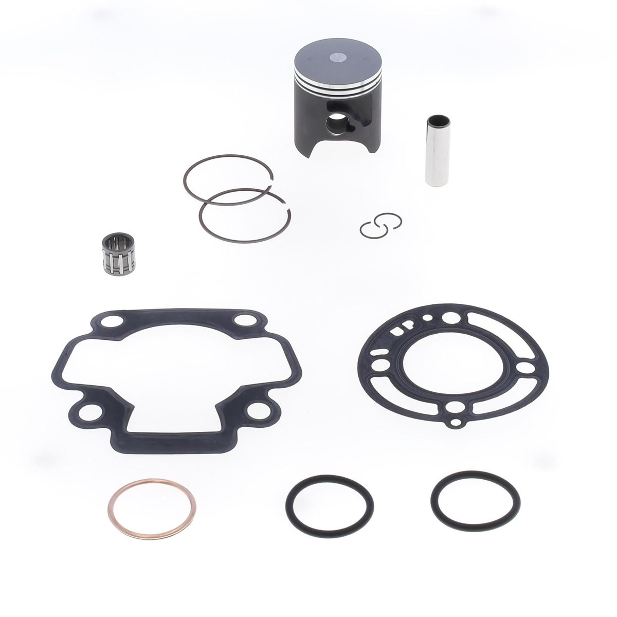 TOP END PISTON & GASKET KIT 44.5MM KAWASAKI KX 65 00-23, ATHENA P4C0445008001A, SET A