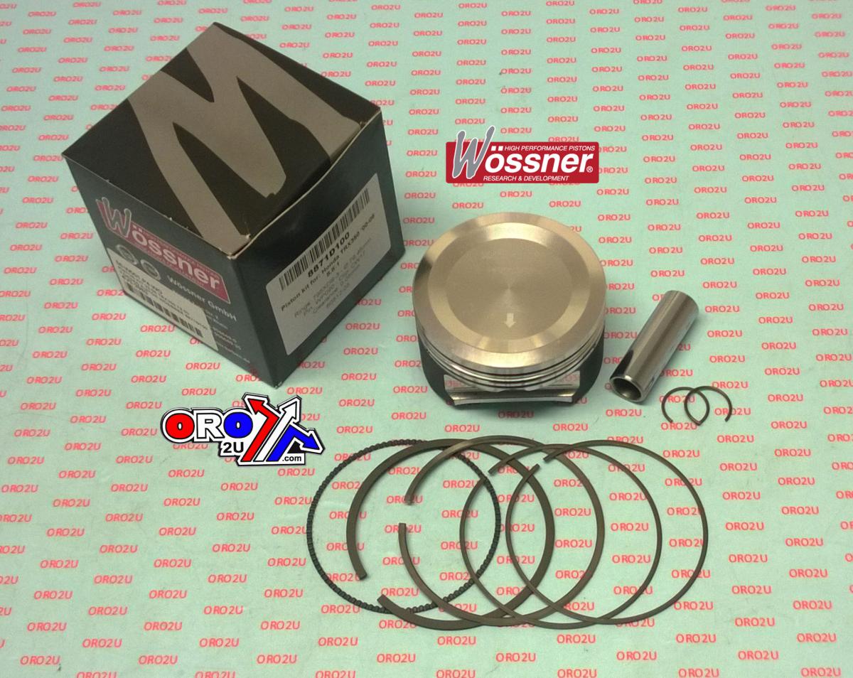 PISTON KIT 99-06 TRX350 78.50, FORGED PISTON WOSSNER 8871DA 13101-HN5-670, HONDA ATV