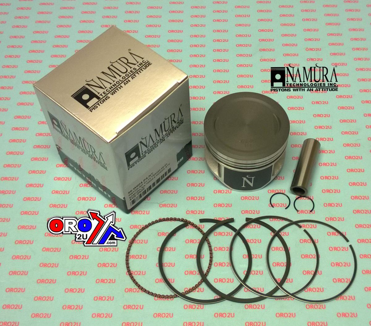 PISTON KIT 01-13 TRX250 69.50, NAMURA NA-10025-4 HONDA ATV