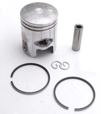 PISTON KIT 40.00 Pin 10mm 50cc Yamaha Jog Minarelli, Piston diameter: 40mm ,wrist pin size: 33mm *10mm 2.Fits for 2 stroke 50cc Jog Minarelli Mop