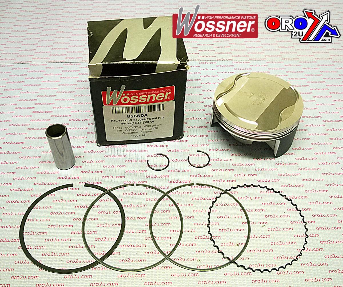 PISTON 03-08 KLX KFX 400 HC 90, WOSSNER WOSSNER KIT 8566DA