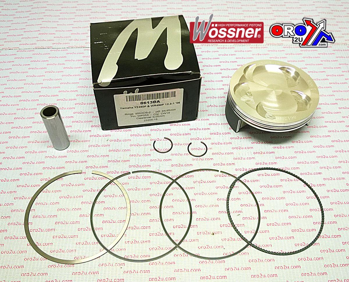 PISTON KIT 05 YZF/WR450F 95.00, WOSSNER8613DC