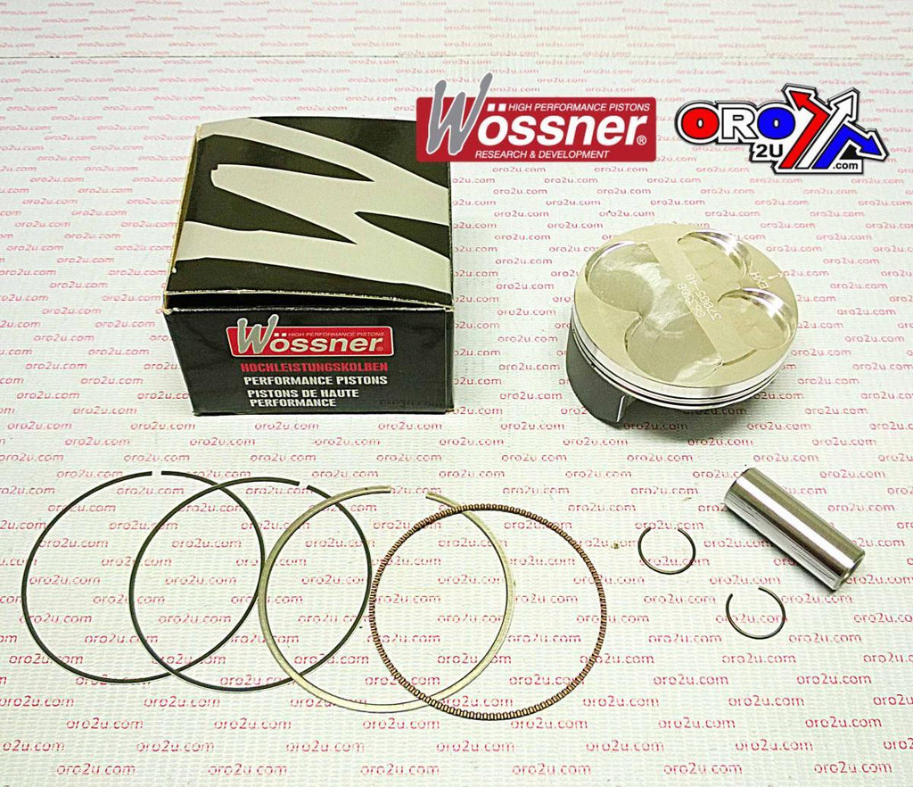 PISTON KIT 06-09 KXF250 80.00, FORGED WOSSNER 8635D300