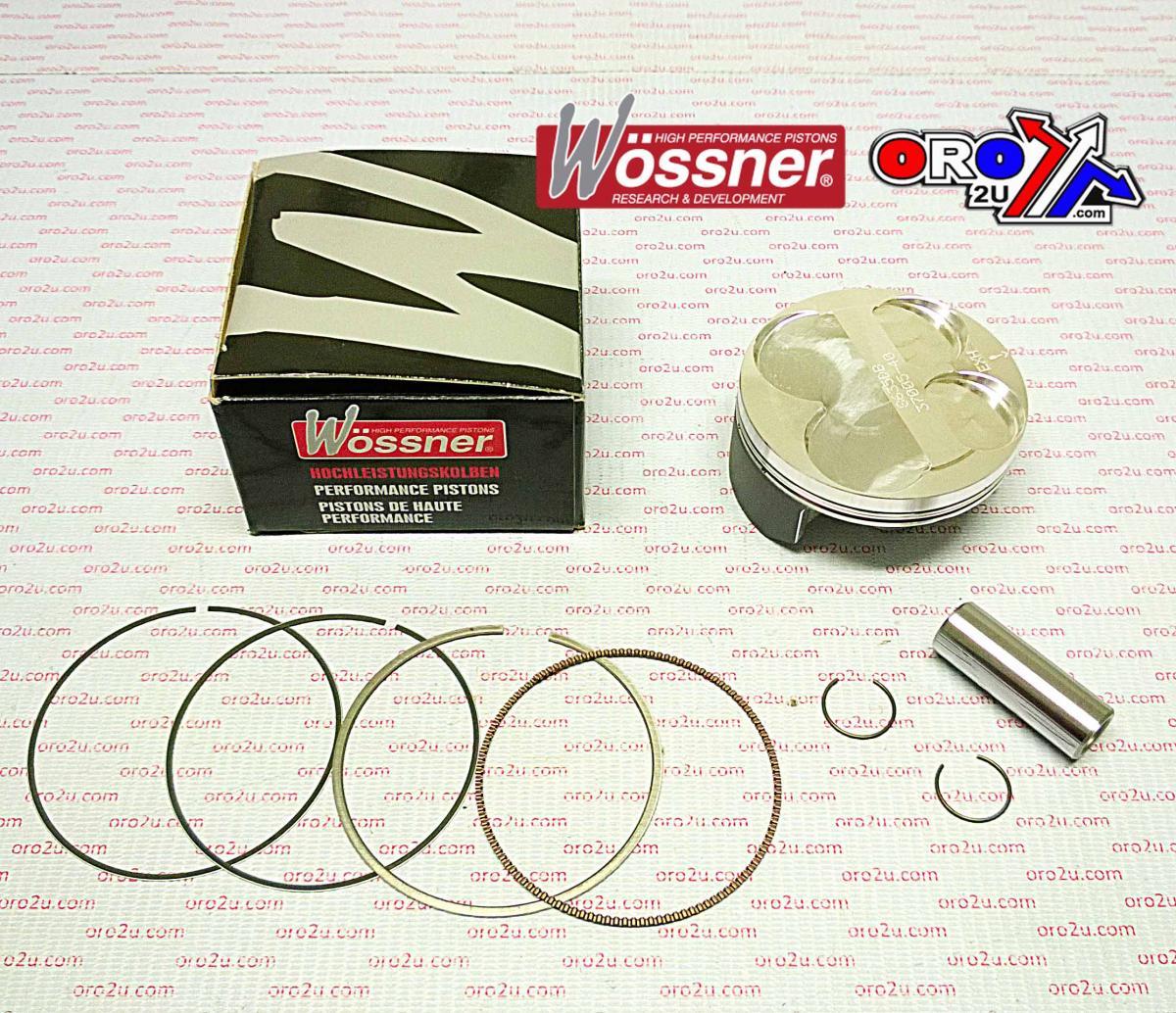 PISTON KIT 06-09 KXF250 80.00, FORGED WOSSNER 8635D300