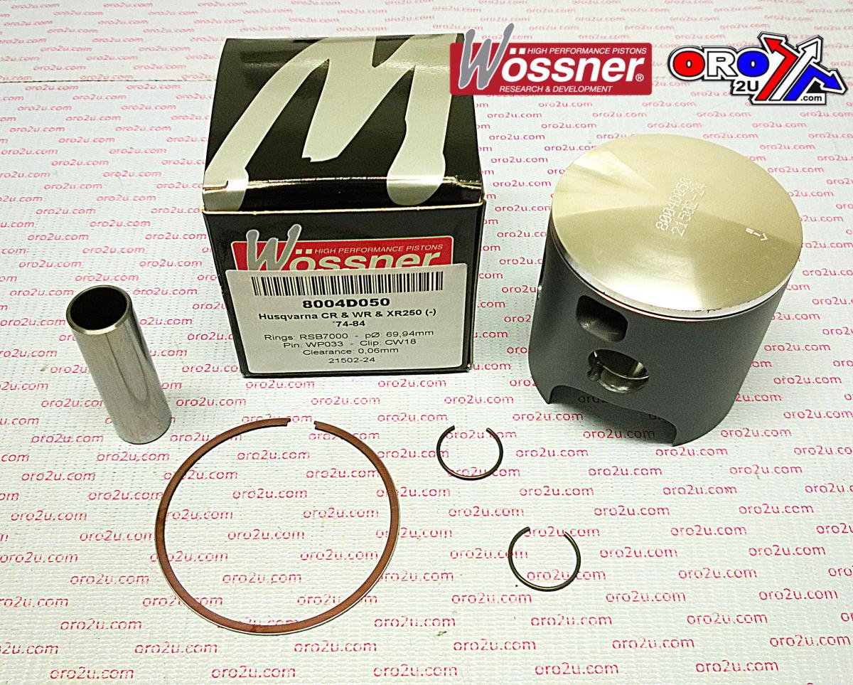 PISTON KIT HSQ 250 74-84 71.50, WOSSNER 8004D200 HUSQVARNA