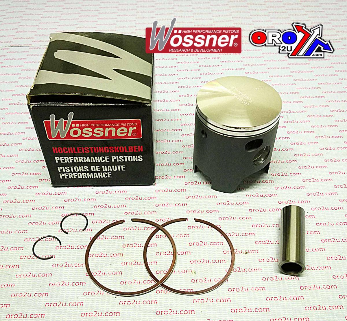 PISTON KIT 88-08 DTR125 57.50, FORGED WOSSNER 8002D150